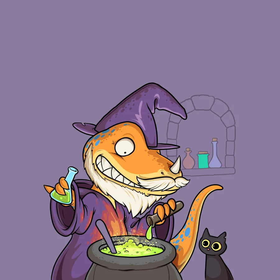 Wizard Raptor Potion Tee