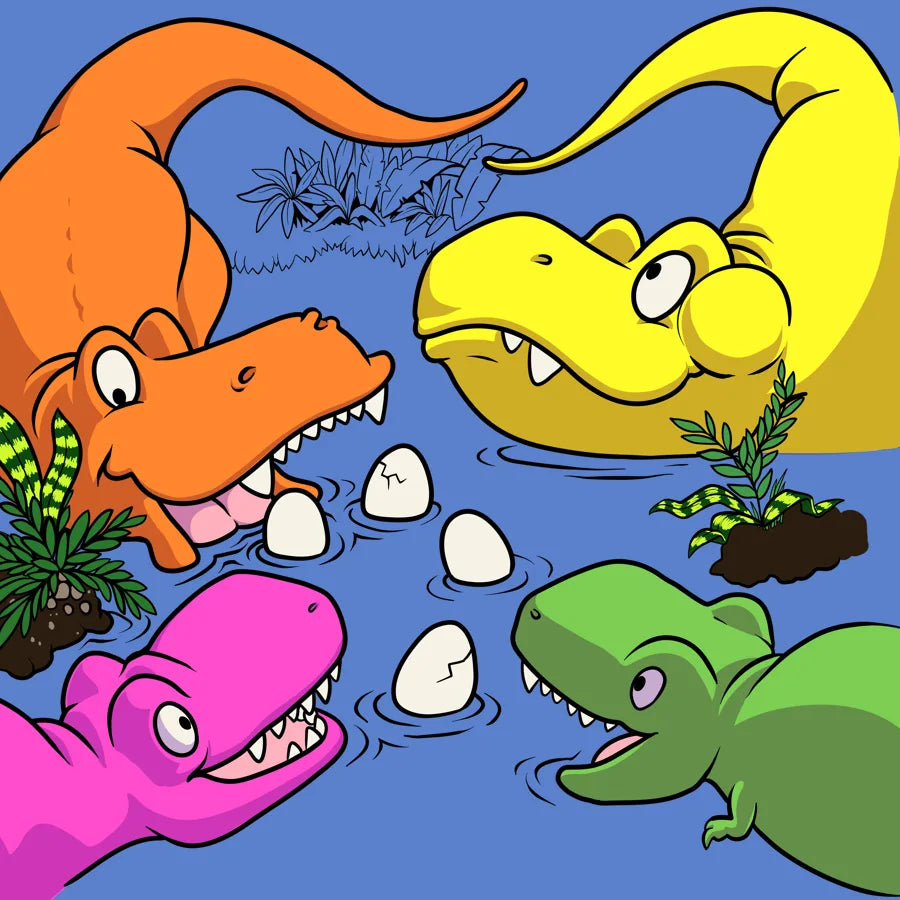 Egg Hunt Pond Party Tee